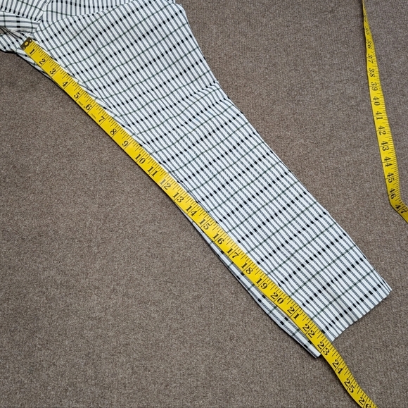 Theory Women's Classic Skinny Pant Plaid Gingham Dress Work Pants Size 8 - Picture 7 of 7